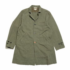 BURGUS PLUS Linen Cotton Shop Coat BP20901画像