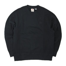 Levi's CREW NECK GARMENT DYE MINERAL BLACK 85531-0001画像