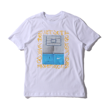 NIKE AS M NK DRY TEE HOOP PHOTO WHITE CD1289-100画像