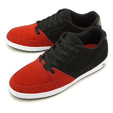 e's ACCEL SLIM BLACK/RED/BLACK画像