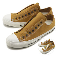CONVERSE ALL STAR 100 GME SLIP OX LIGHT BROWN 31301970画像