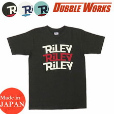 DUBBLE WORKS Lot 20237001-05 HEAVY WEIGHT FABRIC PRINTED T-SHIRT RILEY画像