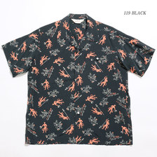 STAR OF HOLLYWOOD HIGH DENSITY RAYON S/S OPEN SHIRT "SAINTS & SINNERS" SH38391画像