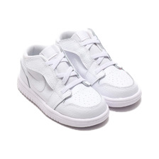 JORDAN BRAND JORDAN 1 LOW ALT (TD) WHITE/WHITE-WHITE CI3436-130画像