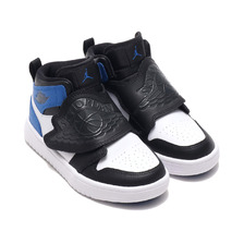 JORDAN BRAND SKY JORDAN 1 (PS) WHITE/SPORT BLUE-BLACK BQ7197-115画像