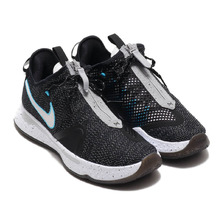 NIKE PG 4 EP BLACK/WHITE-WOLF GREY-BLUE FURY CD5082-004画像
