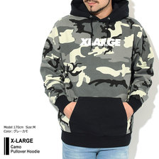 X-LARGE Camo Pullover Hoodie 1194212画像