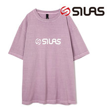 SILAS BIO SILAS LOGO PRINT TEE PURPLE 110201011031画像