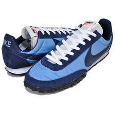 NIKE WAFFLE RACER light blue/midnight navy CN8115-400画像