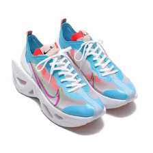 NIKE W NIKE ZOOM X VISTA GRIND WHITE/GREEN STRIKE-VIVID PURPLE CQ9500-100画像