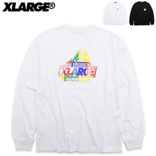 X-LARGE Paisley Slanted OG L/S Tee 1194104画像