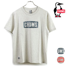 CHUMS M Boat Logo Wagara T-Shirt CH01-1678画像