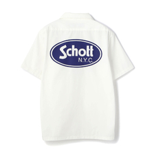 Schott TC WORK SHIRT OVAL LOGO 3105030画像