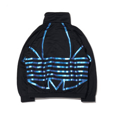 adidas ZENO TRACK TOP BLACK/TEAM ROYAL BLUE FS7333画像