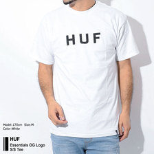 HUF Essentials OG Logo S/S Tee TS00508/TS01752画像