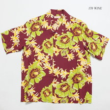 SUN SURF S/S RAYON HAWAIIAN SHIRT "NIGHT BLOOMING CEREUS" SS38315画像