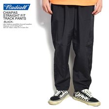RADIALL CHIAPAS - S.F. TRACK PANTS -BLACK- RAD-20SS-PT001画像