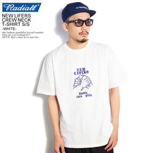 RADIALL NEW LIFERS - C.N. T-SHIRT S/S -WHITE- RAD-20SS-TEE009画像