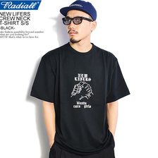 RADIALL NEW LIFERS - C.N. T-SHIRT S/S -BLACK- RAD-20SS-TEE009画像