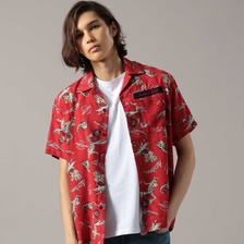 AVIREX HAWAIIAN SHIRT MERMAID 6105118画像