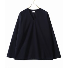 URU COTTON PONTE V NECK L/S TEE 20SCP02画像