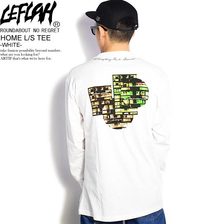 LEFLAH HOME L/S TEE -WHITE-画像