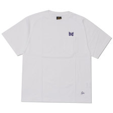 NEEDLES EMB. POCKET Tee WHITE画像