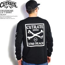 CUTRATE CROSSBONE L/S T-SHIRT -BLACK- CR-20SS016画像