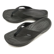 KEEN M KONA FLIP BLACK/STEEL GREY 1018490画像