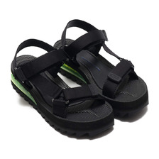 MAISON U AIR SPORTS SANDAL BLACK&GREEN 15M00622-020画像