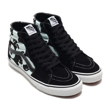 VANS SK8-HI ALIEN GHOST BLACK/WHITE VN0A4BV6TB1画像
