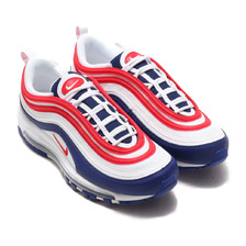 NIKE AIR MAX 97 WHITE/UNIVERSITY RED-DEEP ROYAL CW5584-100画像