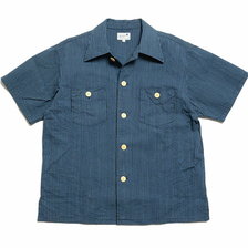 SUN SURF ALOHA by King Smith 7.5oz. SENSUJI WORK BLOUSE SS38361画像