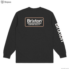 Brixton PALMER II L/S TEE (BLACK) 16078画像