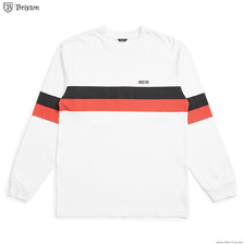 Brixton BROCKTON L/S STANDARD TEE (WHITE) 16150画像