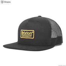Brixton PALMER MESH CAP (BLACK&times;GOLD) 00611画像