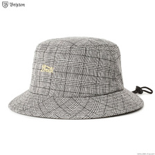 Brixton STITH BUCKET HAT (BLACK&times;WHITE) 10410画像