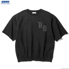 RADIALL CRUISE - CREW NECK SWEAT SHIRT S/S (BLACK)画像