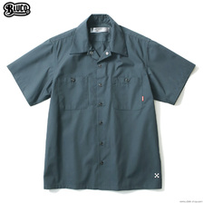 BLUCO STANDARD WORK SHIRTS S/S (NAVY) OL-108-020画像