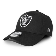 NEW ERA LAS VEGAS RAIDERS 9FORTY ADJUSTABLE CAP BLACK 12492850画像