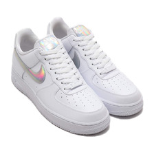 NIKE WMNS AIR FORCE 1 '07 ESS WHITE/WHITE-WHITE CJ1646-100画像