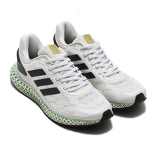 adidas 4D 1.0 FOOTWEAR WHITE/CORE BLACK/GOLD METARIC EG6264画像