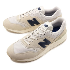 new balance CM997HBP WHITE/NAVY画像