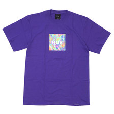 HUF ACID HOUSE BOX LOGO TEE GRAPE PURPLE画像