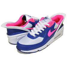 NIKE AIR MAX 90 FLYEASE wht/hyper pink-wht CU0814-101画像