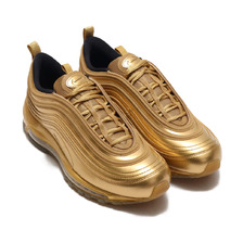 NIKE AIR MAX 97 QS METALLIC GOLD/METALLIC GOLD-BLACK CT4556-700画像