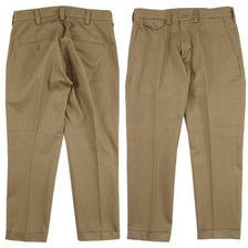 FULLCOUNT DOBBY SLAB TWILL TAPERED TROUSERS 1334画像