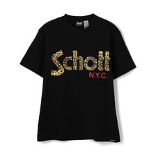 Schott LEOPARD LOGO T-SHIRT 3103125画像