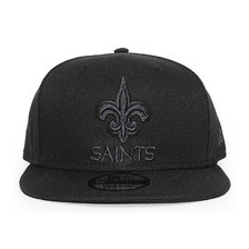 NEW ERA NEW ORLEANS SAINTS SNAPBACK BLACKOUT NE33150画像