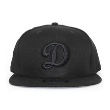 NEW ERA LOS ANGELES DODGERS SNAPBACK BLACKOUT NE33176画像